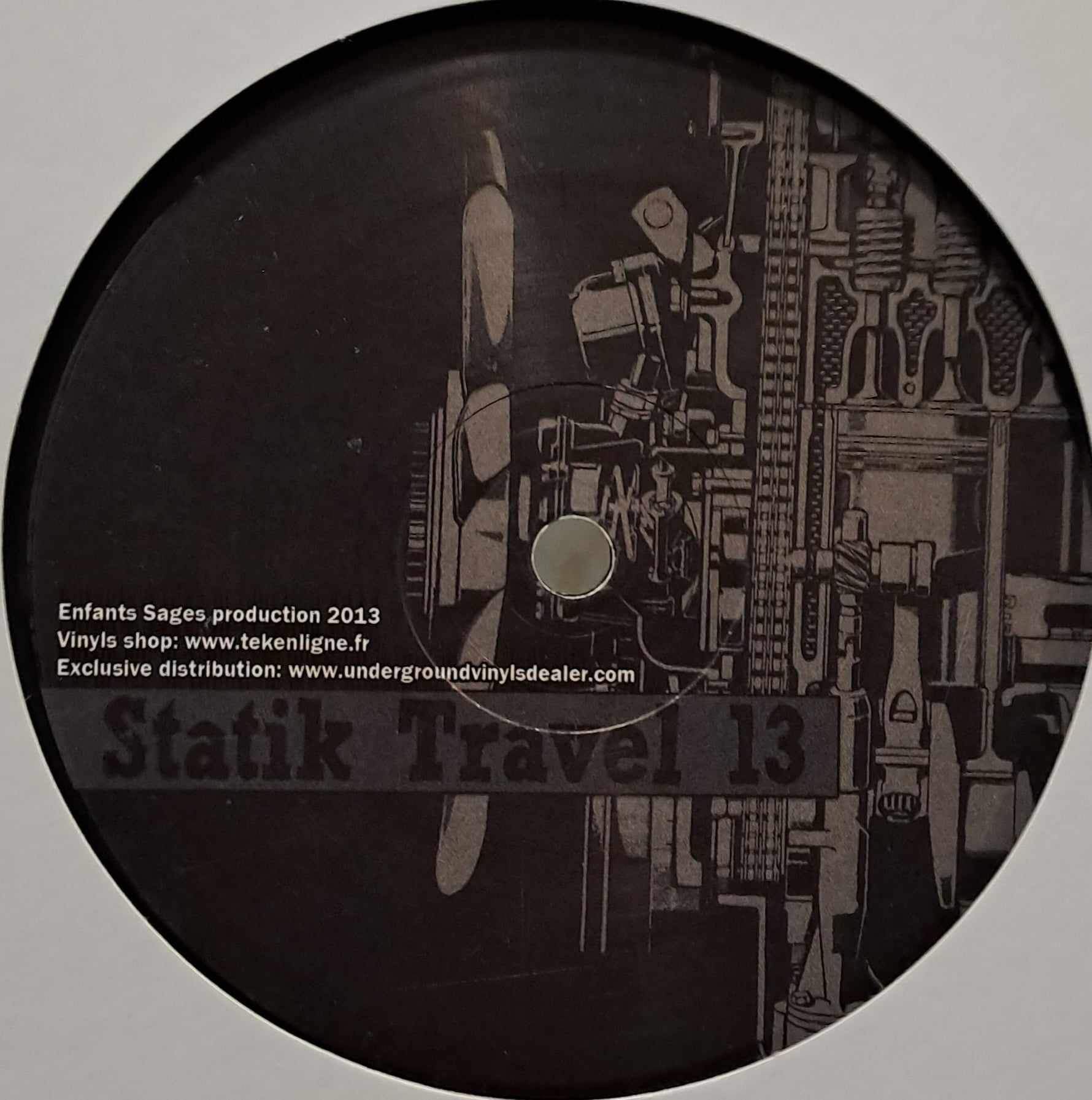 Statik Travel 13 - vinyle freetekno